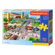 070039 CASTORLAND PUZZLE 70 EL RUCH DROGOWY