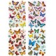 704592 NAKLEJKI 3D - MOTYLE MIX WZORÓW BREWIS
