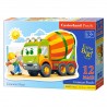 120086 CASTORLAND PUZZLE 12 EL MAXI BETONIARKA