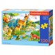 012725 CASTORLAND PUZZLE 120 EL MAŁY JELONEK