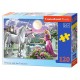 013098 CASTORLAND PUZZLE 120 EL KSIĘŻNICZKA I JEJ JEDNOROŻEC