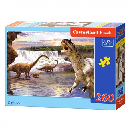 026999 CASTORLAND PUZZLE 260 EL DIPLODOCUS