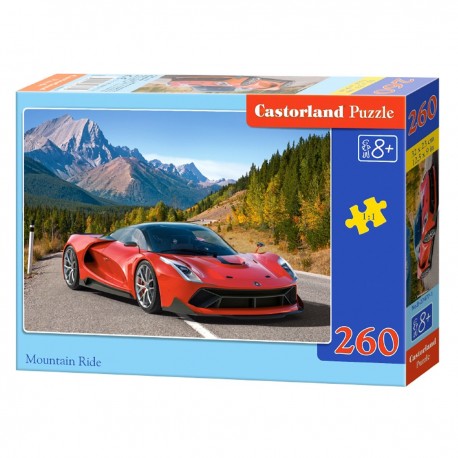027477 CASTORLAND PUZZLE 260 EL GÓRSKA PRZEJAŻDŻKA