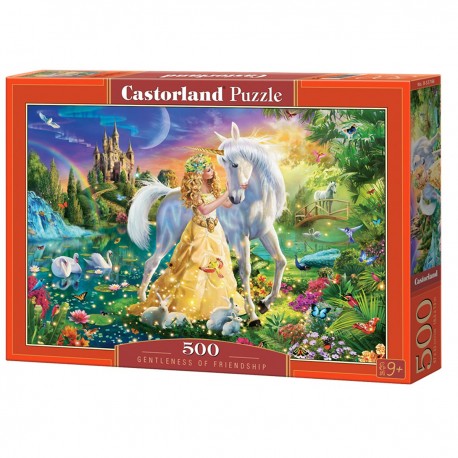 053766 CASTORLAND PUZZLE 500 EL DELIKATNOŚĆ PRZYJAŹNI