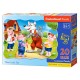 002399 CASTORLAND PUZZLE 20 EL MAXI TRZY MAŁE ŚWINKI
