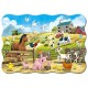 002429 CASTORLAND PUZZLE 20 EL MAXI ZWIERZĘTA Z FARMY
