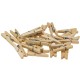 687937 KLAMERKI DREWNIANE SPINACZE 2,5 cm 20 szt. BREWIS