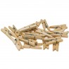 687937 KLAMERKI DREWNIANE SPINACZE 2,5 cm 20 szt. BREWIS