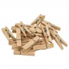 687944 KLAMERKI DREWNIANE SPINACZE 3,5 cm 20 szt. BREWIS