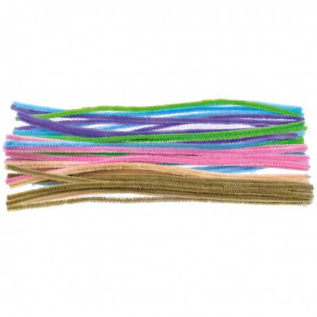 680167 DRUCIKI KREATYWNE PASTELOWE 30 cm 40 szt. BREWIS