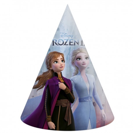 911341 URODZINY CZAPECZKI FROZEN II 6 SZT. GODAN