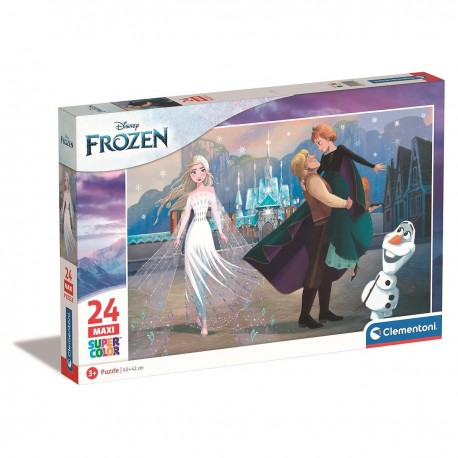 242429 CLEMENTONI PUZZLE 24 EL MAXI SUPERCOLOR FROZEN