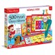 507801 CLEMENTONI MÓWIĄCE PIÓRO 500 PYTAŃ LITERY I SŁOWA