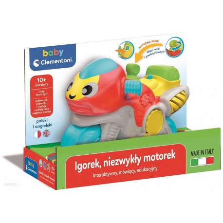 508013 CLEMENTONI IGOREK NIEZWYKŁY MOTOREK