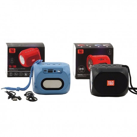 538887 GŁOŚNIK BLUETOOTH KWADRAT 2 KOLORY