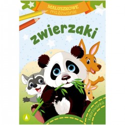 072938 S KSIĄŻECZKA MALUSZKOWE MALOWANIE ZWIERZAKI