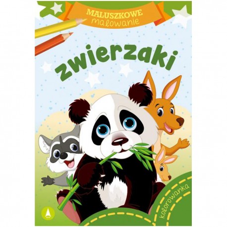 072938 S KSIĄŻECZKA MALUSZKOWE MALOWANIE ZWIERZAKI