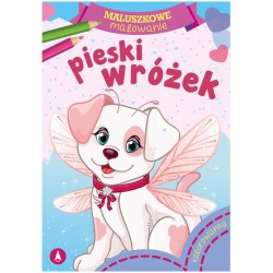 074260 S KSIĄŻECZKA MALUSZKOWE MALOWANIE PIESKI WRÓŻEK