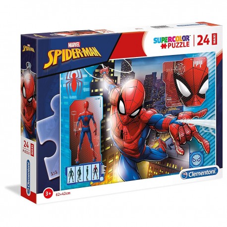 285075 CLEMENTONI PUZZLE 24 EL MAXI SPIDER-MAN