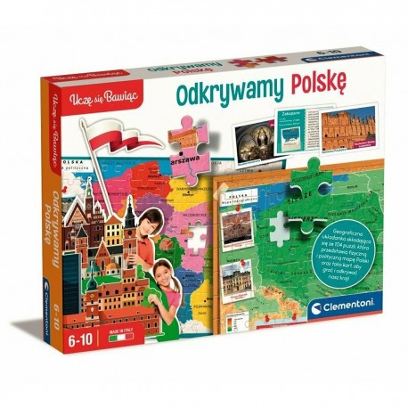 507764 CLEMENTONI ODKRYWAMY POLSKĘ UCZĘ SIĘ BAWIĄC