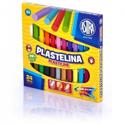 30651 ASTRA PLASTELINA 24 KOL