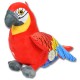 163868 SD PLUSZAK PLUSZOWA PAPUGA 2 KOLORY 31 CM