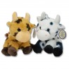 163790 SD PLUSZAK PLUSZOWA KROWA 2 KOLORY MAŁY 20 CM