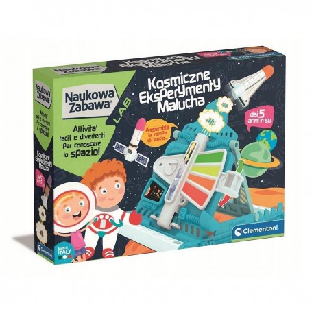 507986 CLEMENTONI KOSMICZNE EKSPERYMENTY MALUCHA NAUKOWA ZABAWA