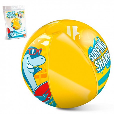 169214 MONDO PIŁKA PLAŻOWA SURFING SHARK