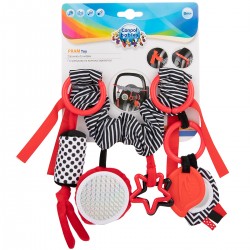 680712 ZAWIESZKA DO WÓZKA FOTELIKA RED/BLACK CANPOL