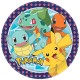 067799 TALERZYKI PAPIEROWE POKEMON 8 SZT. GODAN