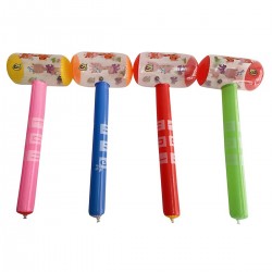 452807 NADMUCHIWANY MŁOTEK Z DZWONECZKIEM MIX KOL.