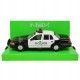 WELLY 1:24 FORD CROWN VICTORIA POLICE