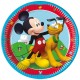 940501 TALERZYKI PAPIEROWE MYSZKA MIKI MICKEY 8 SZT. GODAN