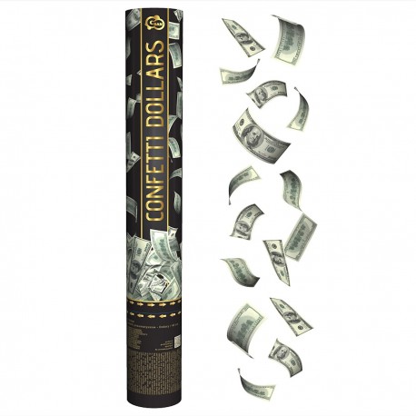 647201 KONFETTI PNEUMATYCZNE DOLARY 40 CM GODAN