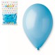 090918 BALONY 100 szt. PASTELOWE BŁĘKITNE GODAN
