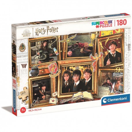 297818 CLEMENTONI PUZZLE 180 el. HARRY POTTER OBRAZY