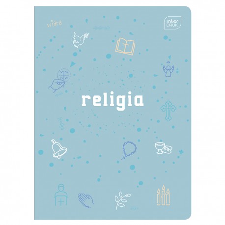 264190 ZESZYT W KRATKĘ A5 60 RELIGIA