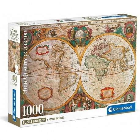 397068 CLEMENTONI PUZZLE 1000 el. MAPPA ANTICA