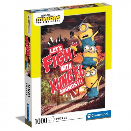 395644 CLEMENTONI PUZZLE 1000 el. MINIONKI