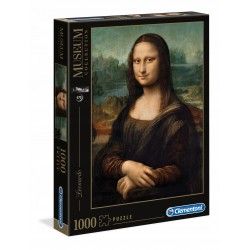 314133 CLEMENTONI PUZZLE 1000 el. DA VINCI Mona Lisa MUZEUM