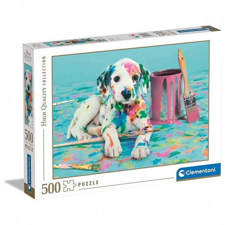 351503 CLEMENTONI PUZZLE 500 el. ZABAWNY DALMATYŃCZYK