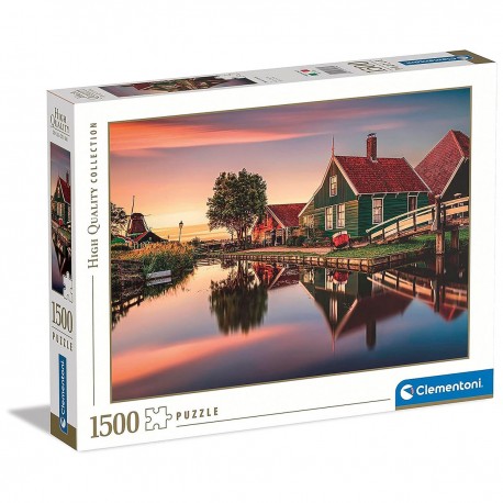 316960 CLEMENTONI PUZZLE 1500 el ZAANSE SCHANS