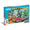 242184 CLEMENTONI PUZZLE 24 EL MAXI MYSZKA MIKI I PRZYJACIELE