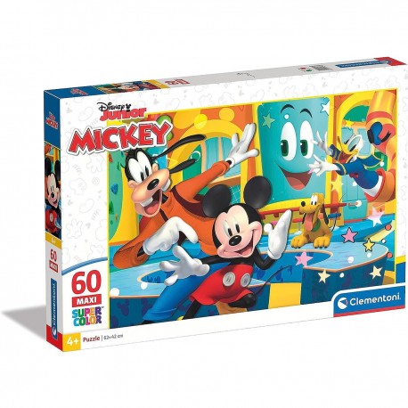 264735 CLEMENTONI PUZZLE 60 el. MAXI MYSZKA MIKI