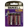 037706 BATERIA DANiELL ULTRA AA R6 1,5V 4 SZT