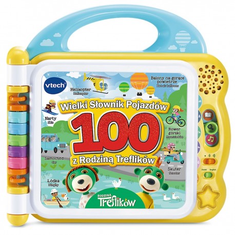 617993 TREFL VTECH WIELKI SŁOWNIK POJAZDÓW TREFLIKI
