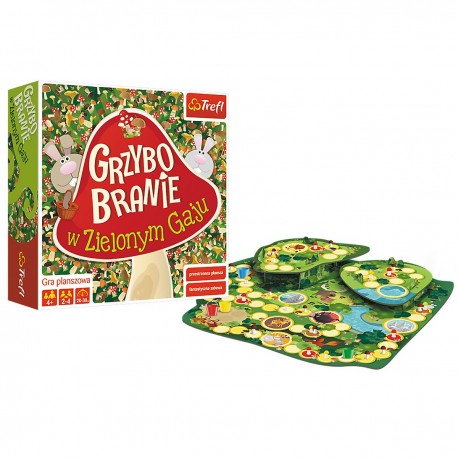 00988 TREFL GRA PLANSZOWA GRZYBOBRANIE W ZIELONYM GAJU