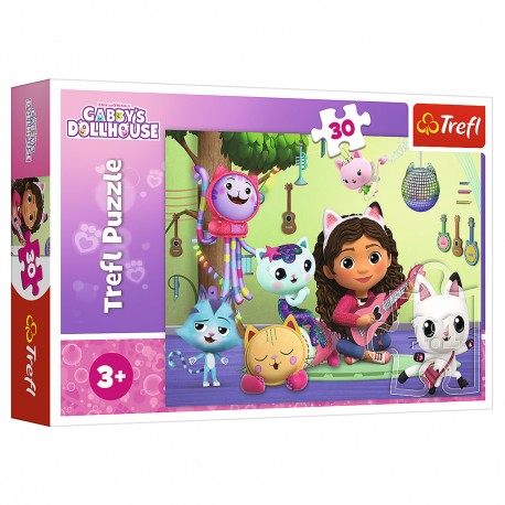 18301 TREFL PUZZLE 30 el. GABI I JEJ UROCZY DOMEK