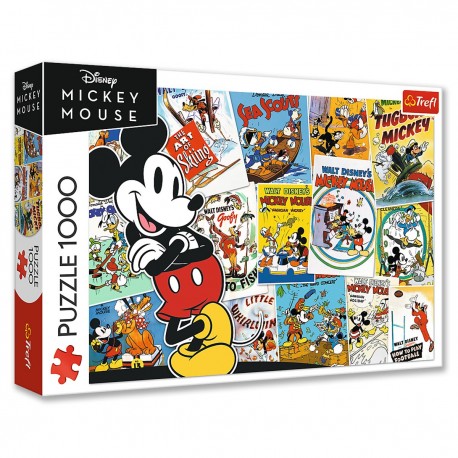10741 TREFL PUZZLE 1000 el. W ŚWIECIE MYSZKI MIKI